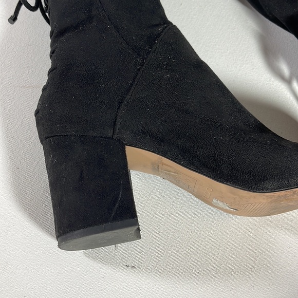 Black Aldo over the knee boots - Picture 3 of 7